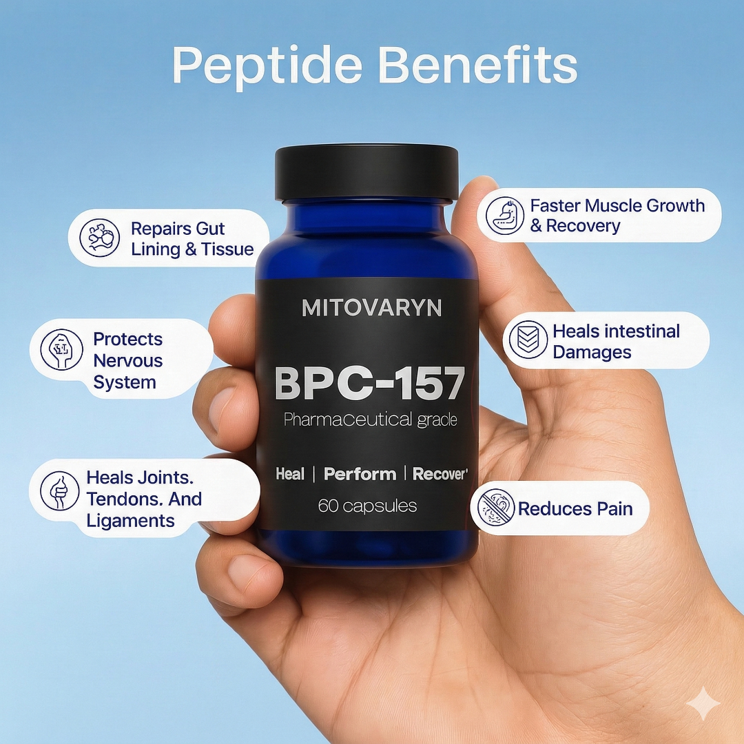 BPC Peptide Benefits from Mitovaryn Labs